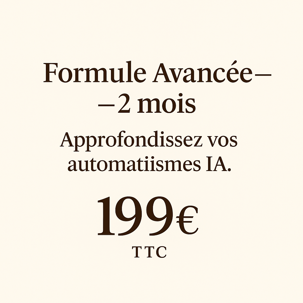 Coaching & Suivi Business