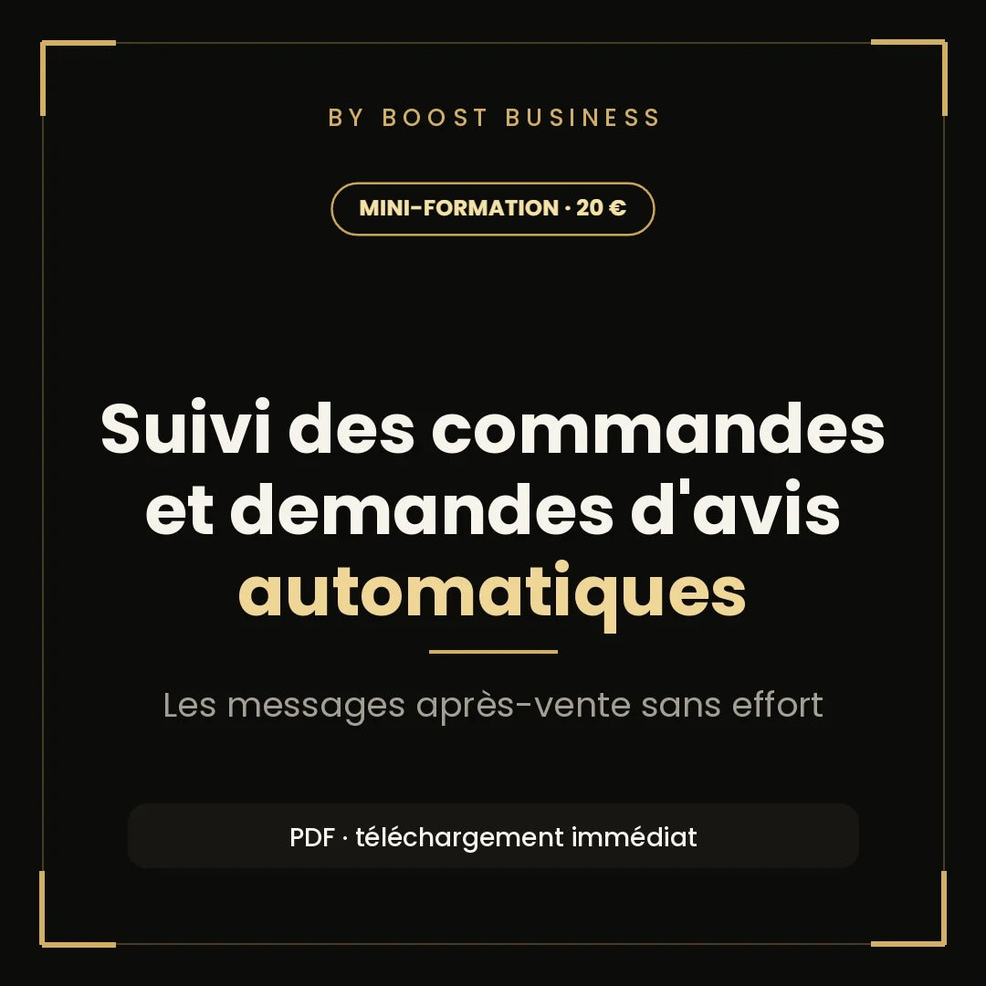Mini-formation BY BOOST · 20 €