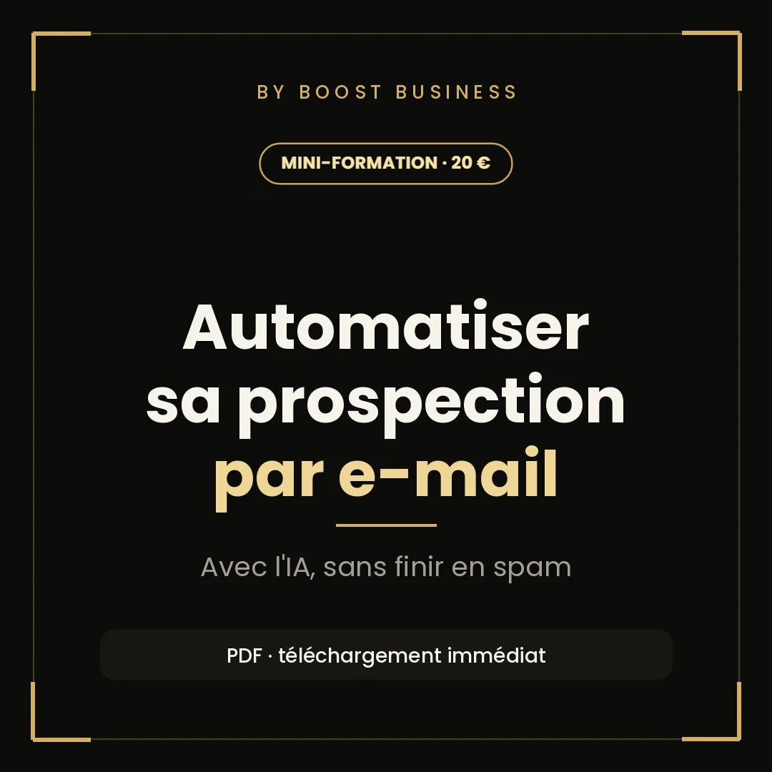 Mini-formation BY BOOST · 20 €