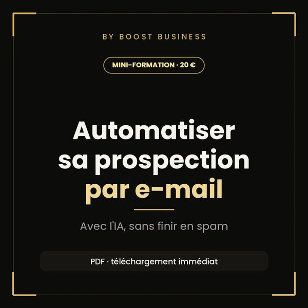 Automatiser sa prospection par e-mail avec l'IA, sans finir en spam