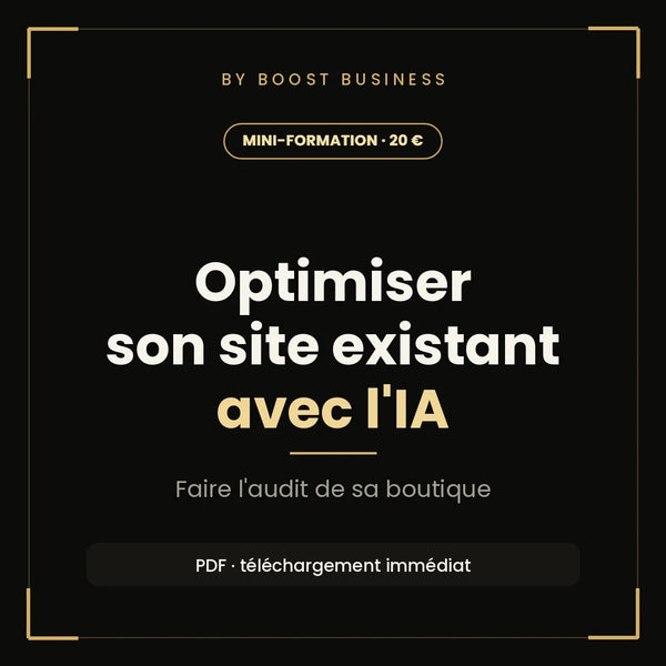 Optimiser son site existant avec l'IA