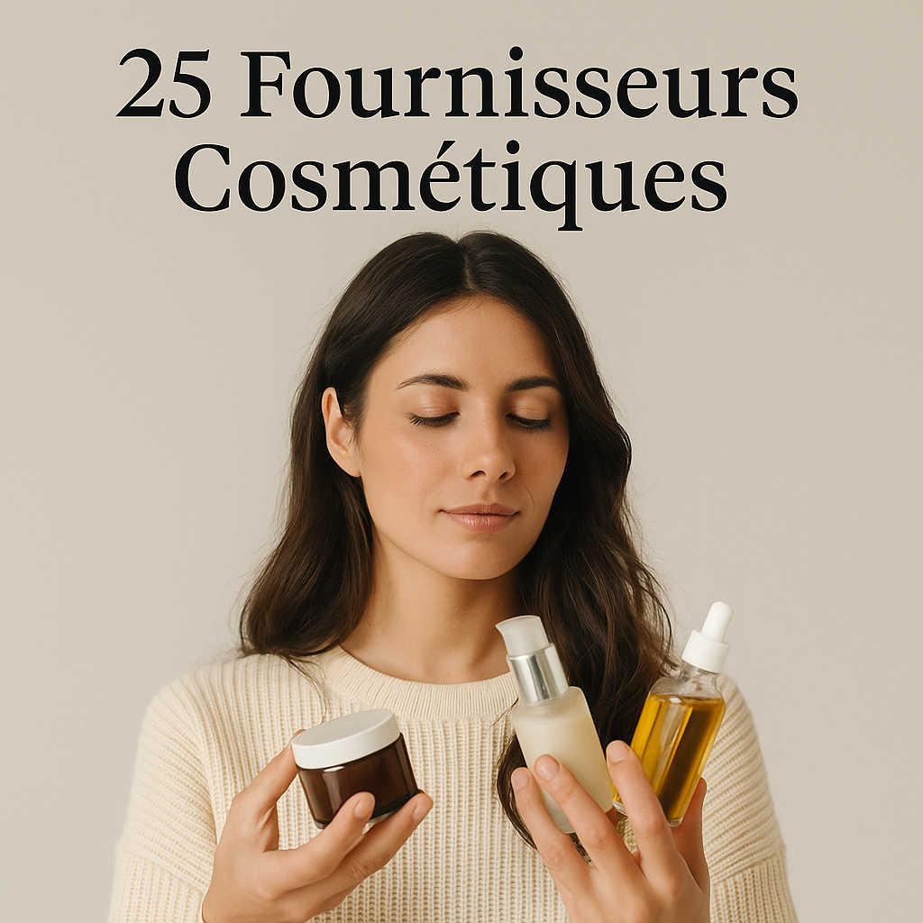 25 Fournisseurs Cosmétiques ISO 22716