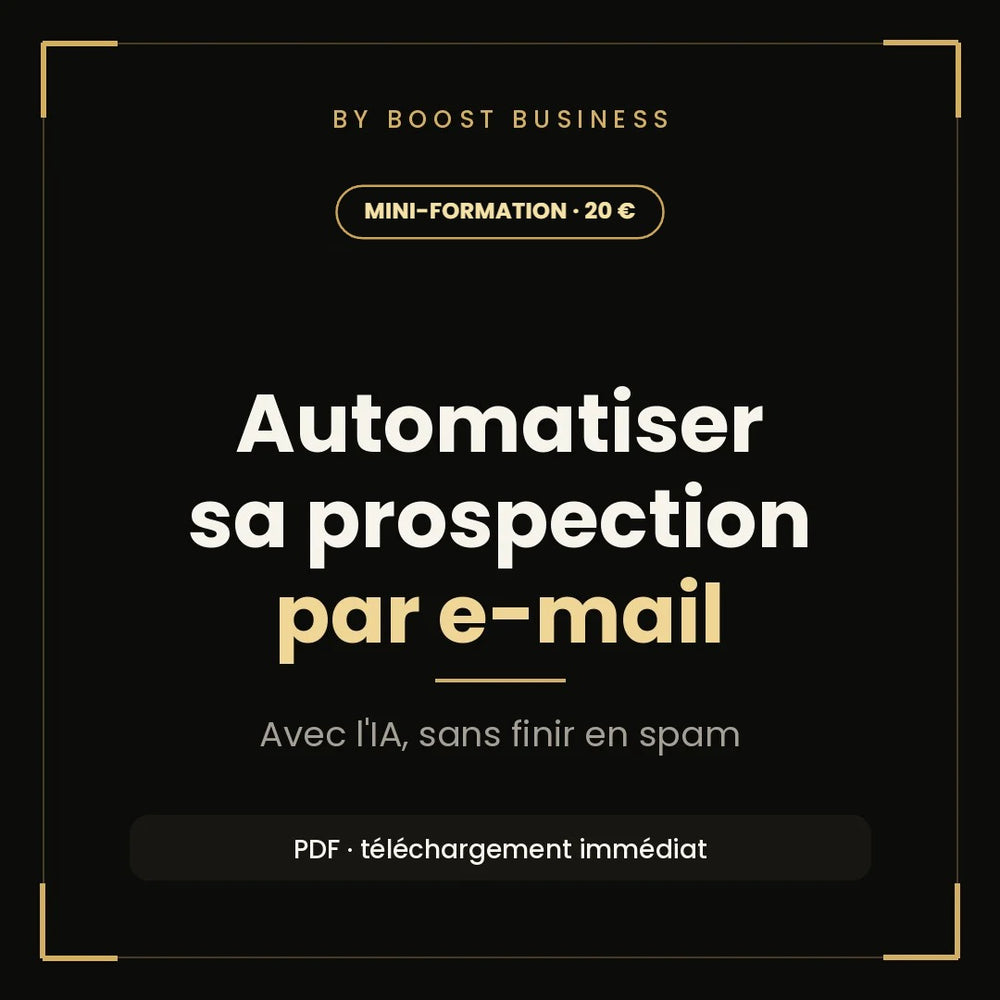 Automatiser sa prospection par e-mail avec l'IA, sans finir en spam