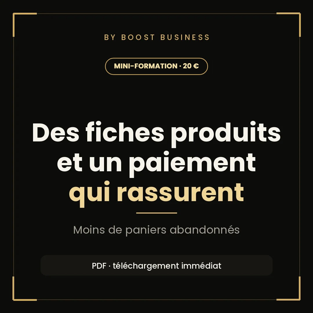 Mini-formation BY BOOST · 20 €