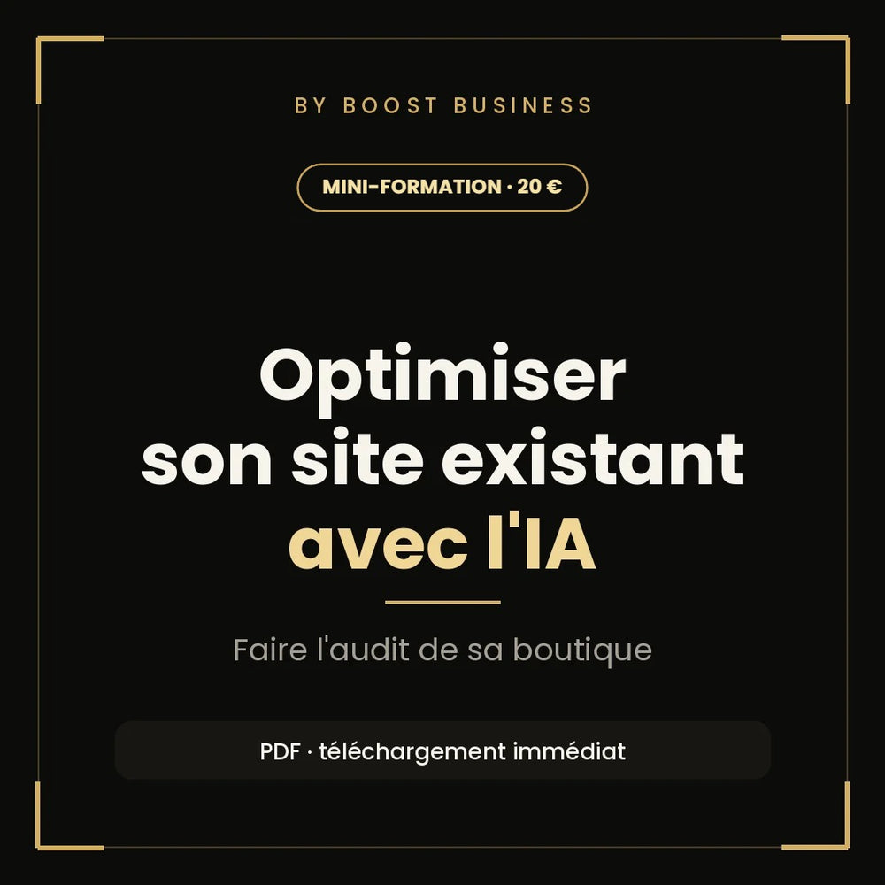 Optimiser son site existant avec l'IA
