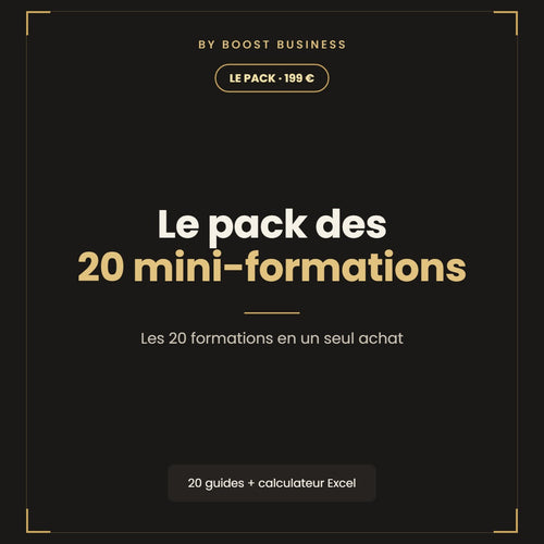 Le pack des 20 mini-formations